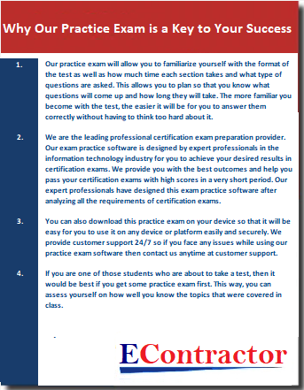 Accredited Business Accountant/Advisor (ABA) Certification Exam